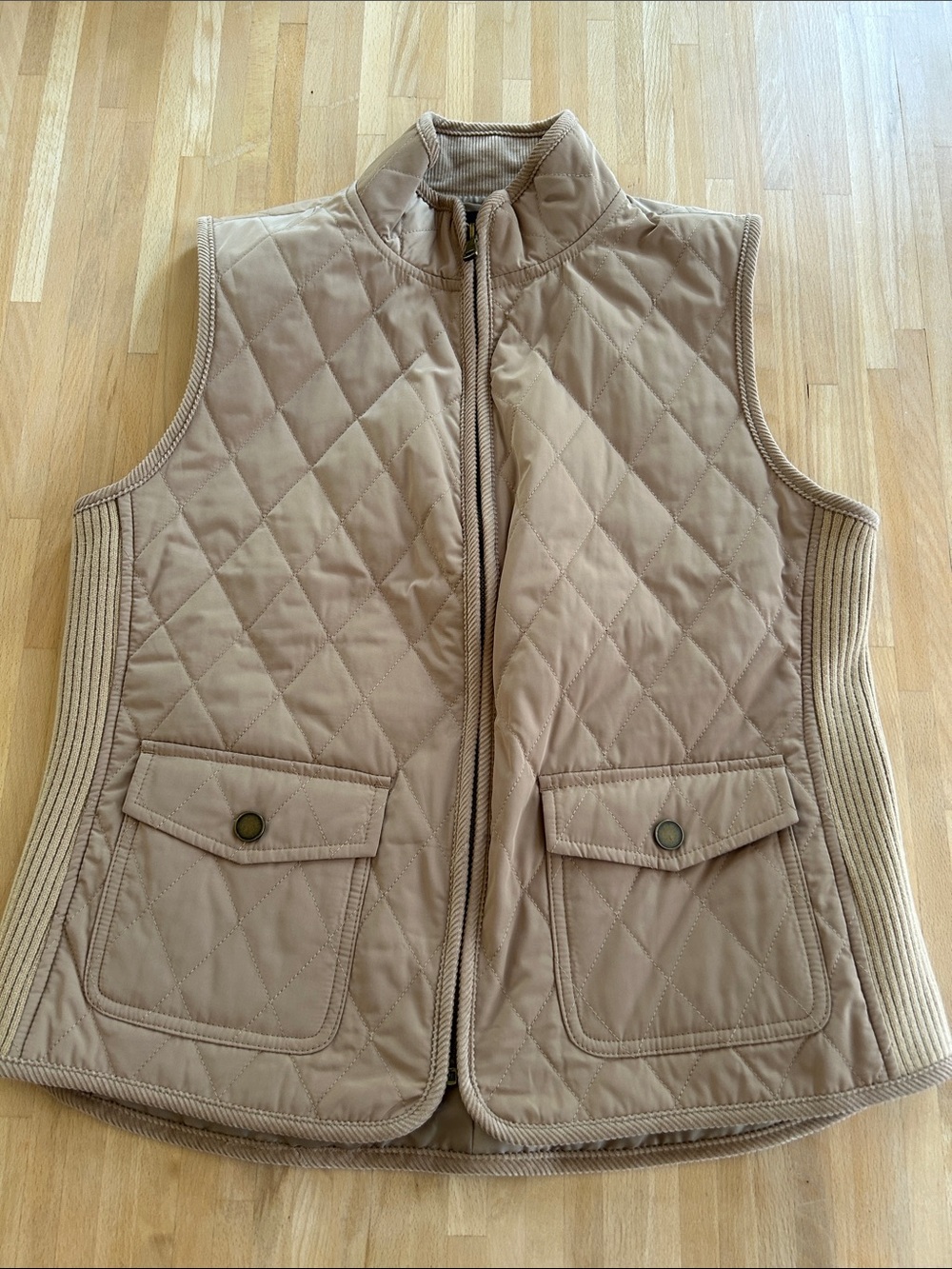NWT Talbots Quilted Sleeveless Vest